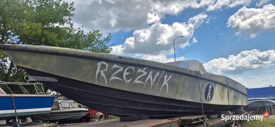 Duża łódź motorowa Łodzie i motorówki Szczecin