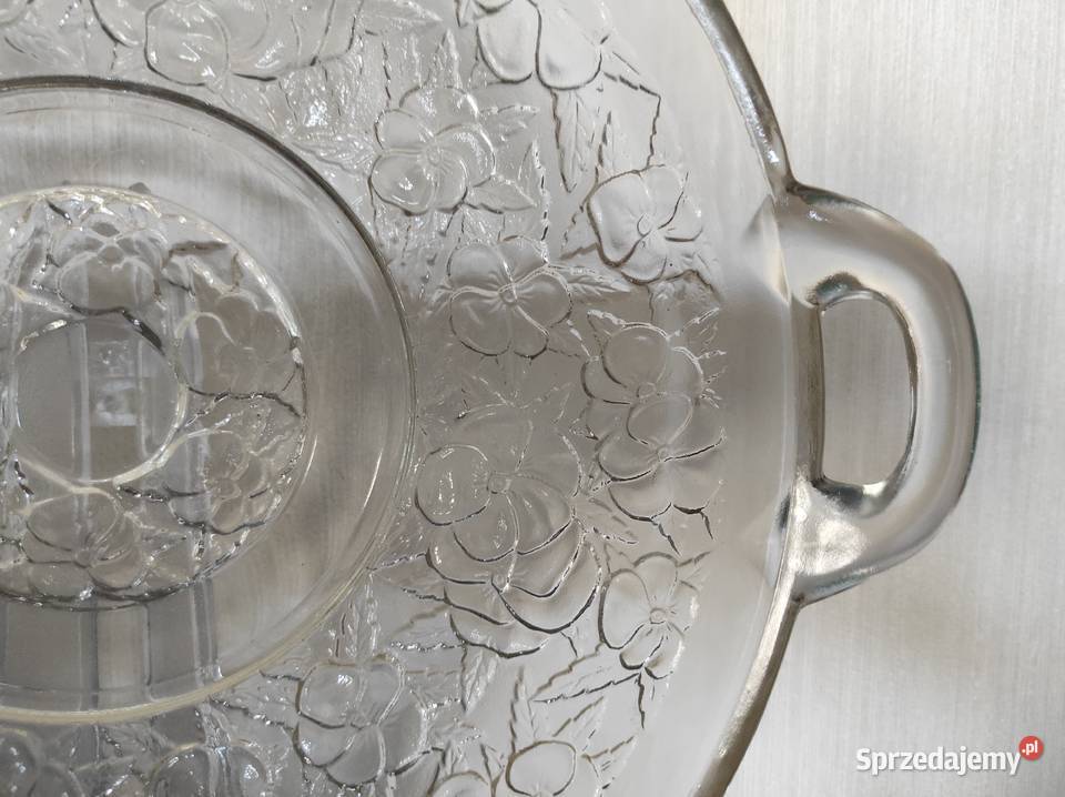 Stare szkło PRLPatera Bratkihuta Hortensja Białystok