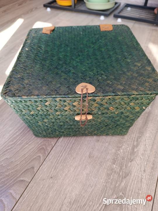 Pleciony kosz szkatułka wielkopolskie Poznań