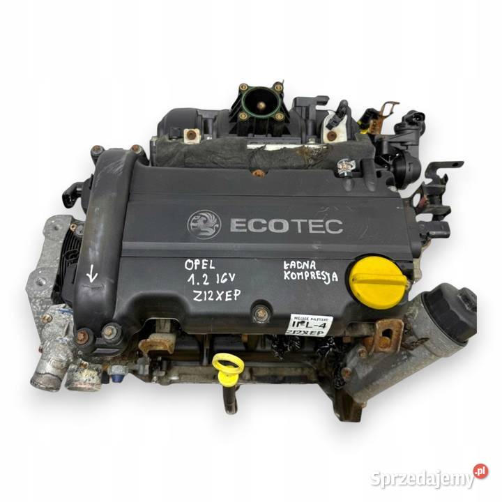 SILNIK Z12XEP Opel Corsa C D Agila A 12 16V 80 osobowe lubelskie Chełm sprzedam