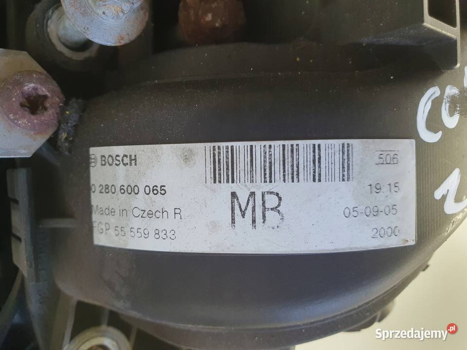 Opel Corsa D 10 12V KOLEKTOR SSĄCY 0280600065 Rudka