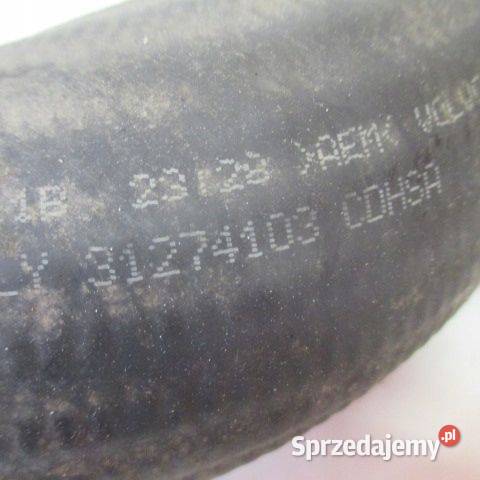 RURA WĄŻ VOLVO S60 V60 XC60 30792885 31274103 osobowe Rakoniewice