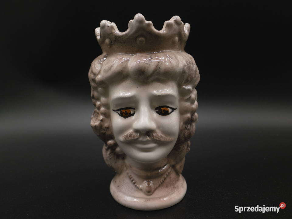 Ceramiczna figura głowa