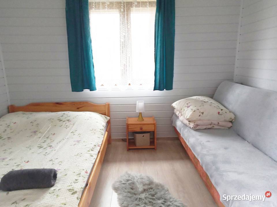 Domki 5 os w Polańczyku Widokowe wzgórze 35m2 podkarpackie Polańczyk