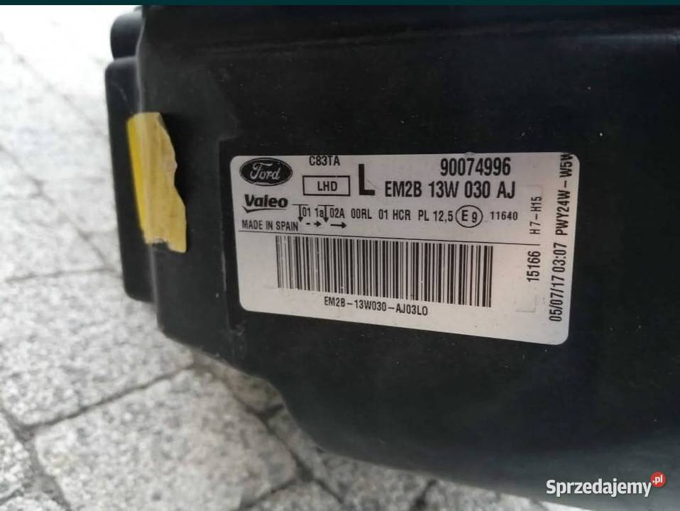 Ford s mk2 lampy przód prawa lewa komplet Nysa