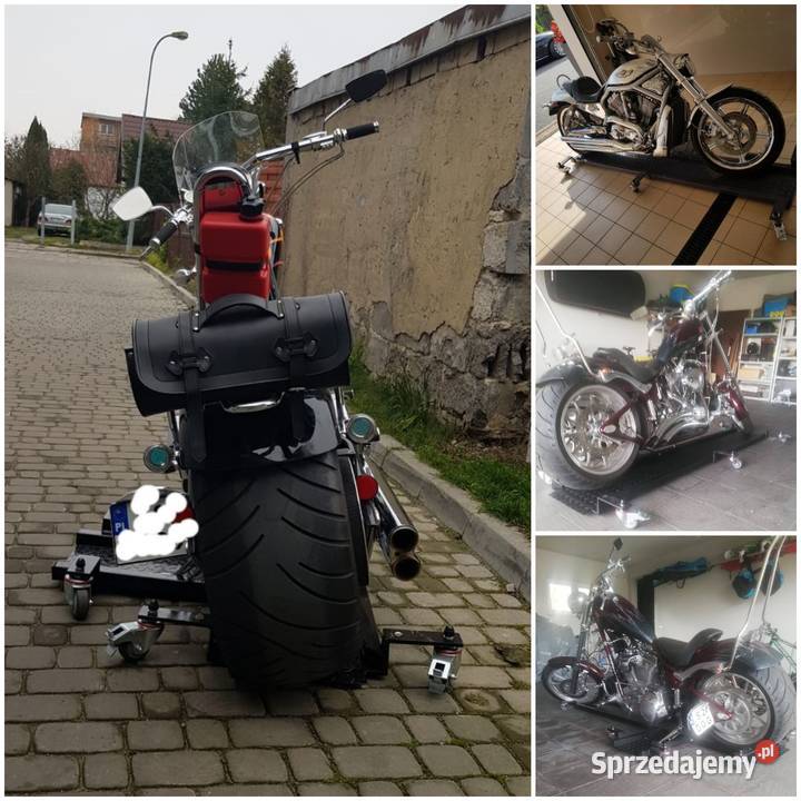 Platforma motocyklowa wózek stojak chopper Czernica