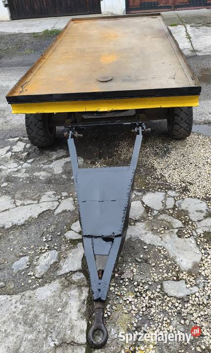 Przyczepa sadownicza transportowa platforma Kraśnik sprzedam