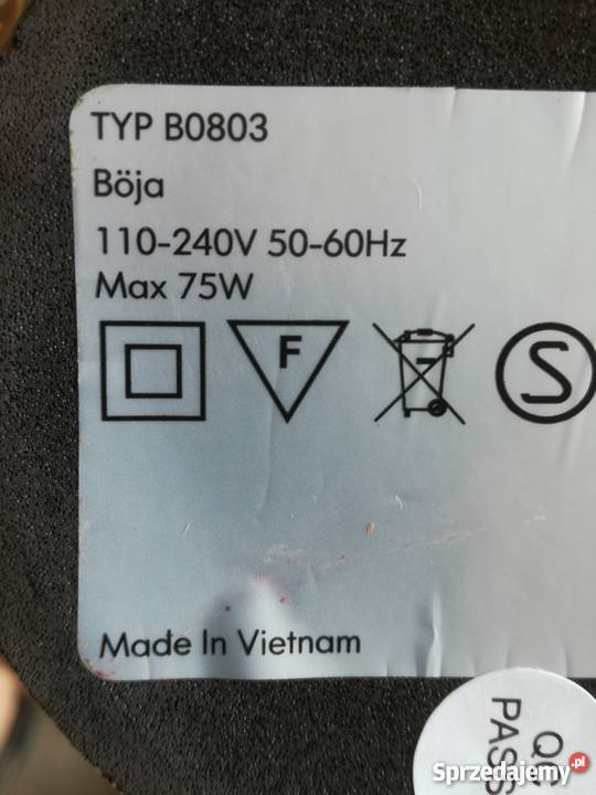 ŚLICZNA lampa wiklinowa sprzedam