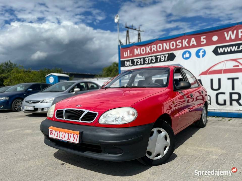 Daewoo Lanos 15 BenzynaDł Opłaty Wspomaganie HAK