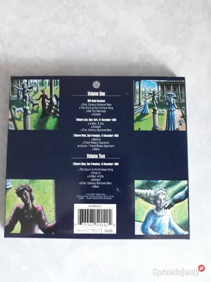 KING CRIMSON EPITAPH 2 CD Volumes One Two Live Rzeszów