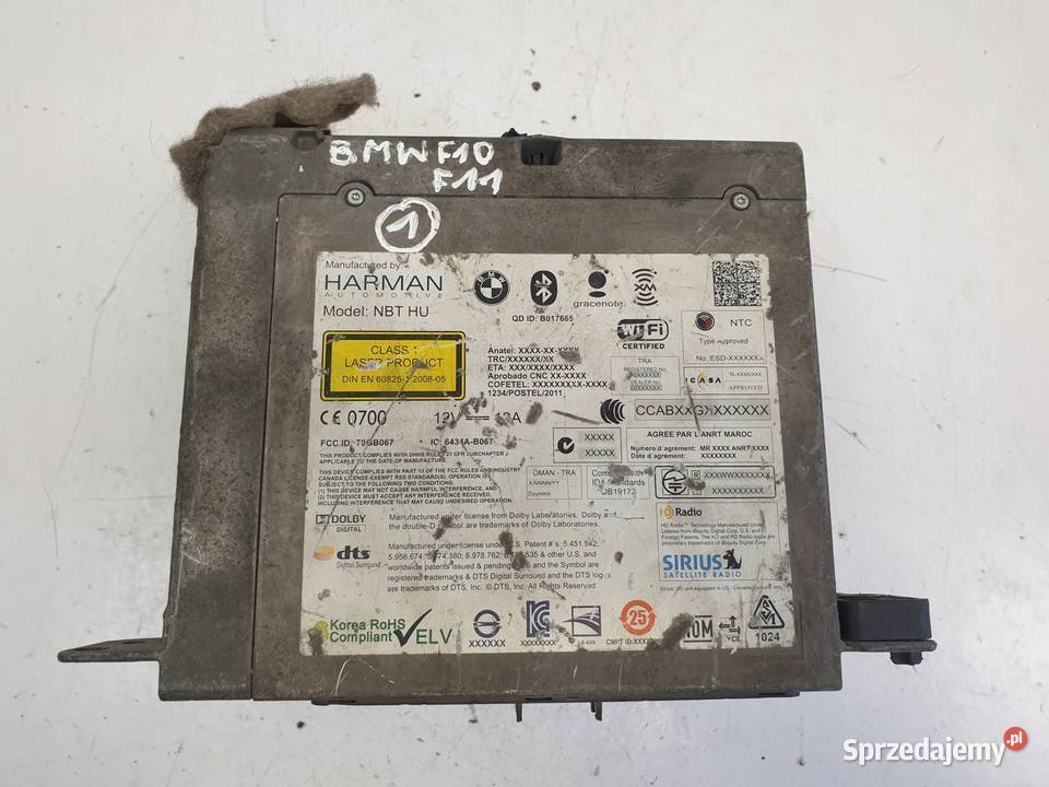 BMW F10 F11 NAWIGACJA navi CZYTNIK 9290361 osobowe Nawigacje fabryczne lubelskie