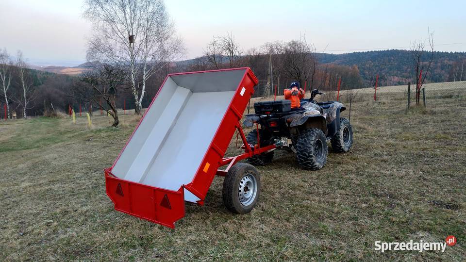 Przyczepka ATV 200cm do quada lub traktorka wywrotka