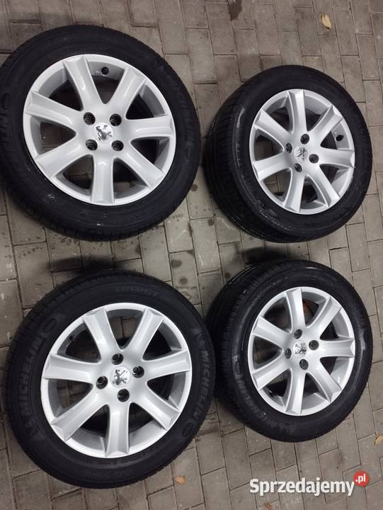 Komplet kół Peugeot 2055516 4x108 Samochodowe małopolskie sprzedam