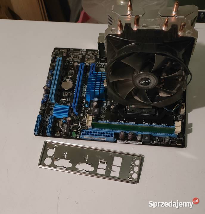 Zestaw płyta chłodzenie procesor ram amd fx8300 małopolskie Jabłonka sprzedam