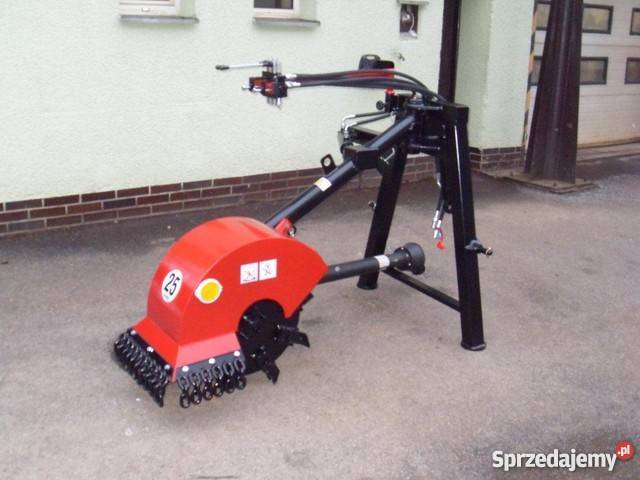 Frezarka do pniaków karp zawieszana na TUZ Rolnictwo małopolskie