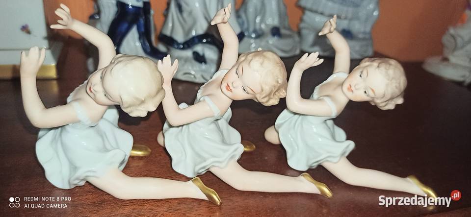 Figurka baletnicy Wallendorf W 1764 Syg 1964 r pomorskie Gdańsk