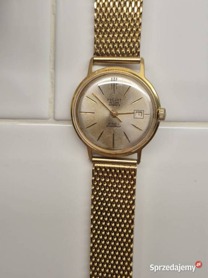 Zegarek Poljot de Lux Au automat Chorzów