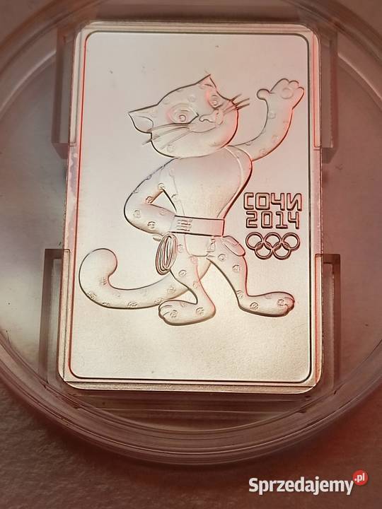 Moneta Sztabka Srebro 3 Ruble2011r 2 mazowieckie