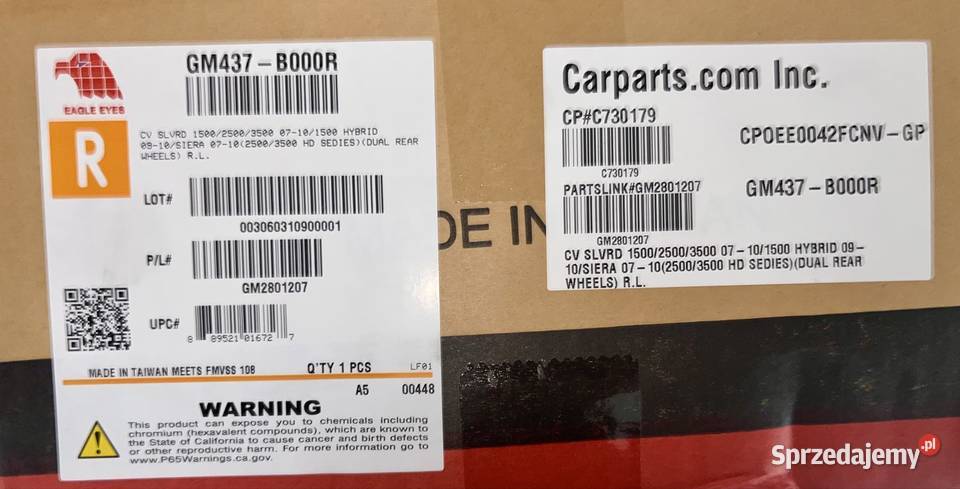 Lampy tylne Chevrolet SilveradoGMC Sierra NOWE Piaseczno