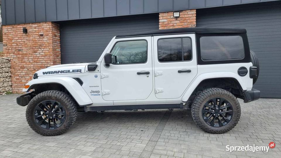 Jeep Wrangler Sahara 4xe Hybrid Plugin Rok produkcji 2021 Stary Wiśnicz sprzedam
