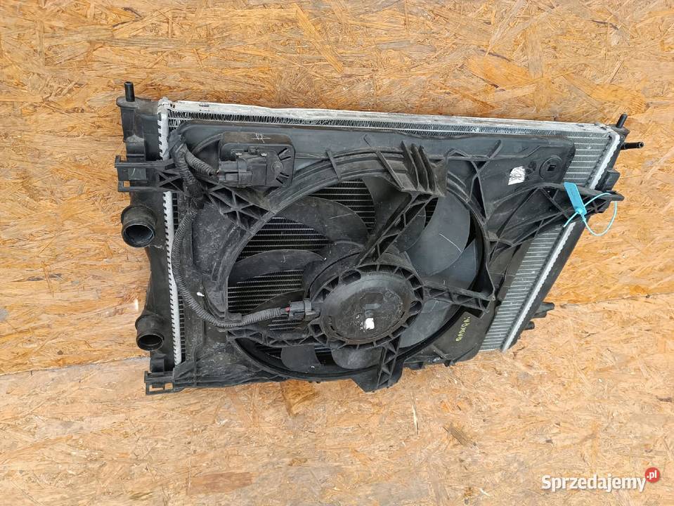 CHŁODNICA WODY KLIMY WENTYLATOR NISSAN QASHQAI Nowy Tomyśl