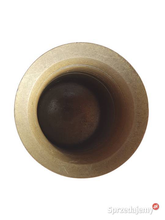 Stary mosiężny moździerz kuchenny sygnowany lata Pozostałe Cieszyn