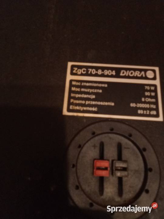 Głośniki Diora Zielona Góra sprzedam