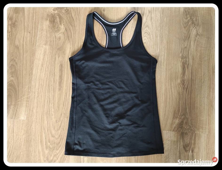 HM sport czarna sportowa bokserka 36 S Odzież sportowa mazowieckie Płock