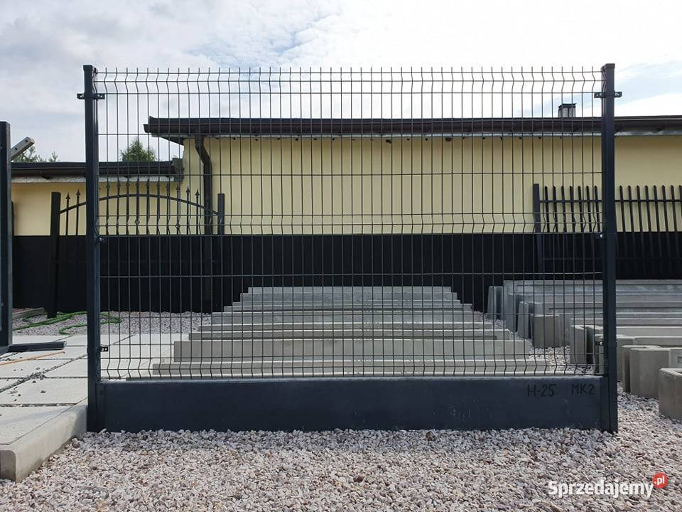 Ogrodzenia panelowe z podmurówką najwyższej mazowieckie Ożarów Mazowiecki