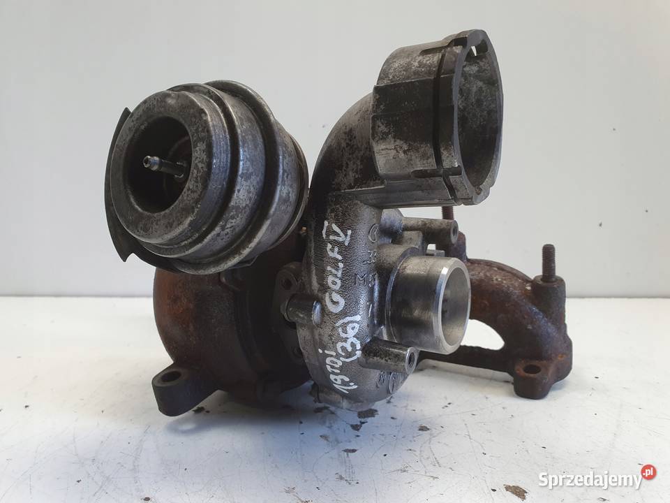 TURBOSPRĘŻARKA VW Golf V 19 TDI turbo 038253016K Turbosprężarki Części samochodowe Chełm