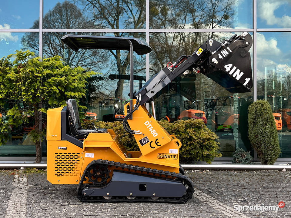 Miniładowarka gąsienicowa skid steer 480 Gnstig Kęty