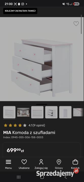 Komplet Mebli z Agata Meble seria Mia Malbork