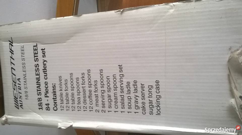 Komplet Sztućców Weisenthal Austria84 elementy inny kolor Wrocław