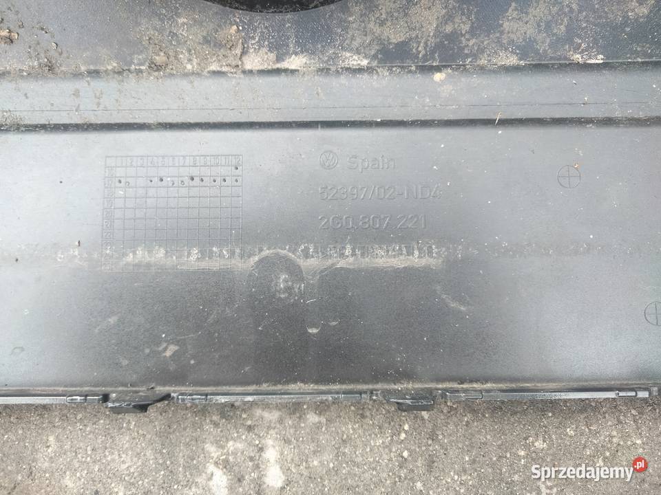 VW Polo VI 6 2G 2G0 Zderzak Przód Przedni