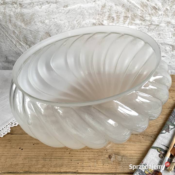 Stary klosz ampla szkło dmuchane Myszków