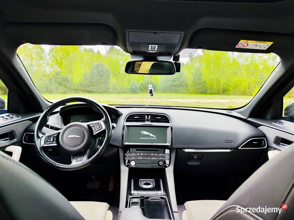 Jaguar FPace 20 i4D AWD RSport komputer pokładowy Szczecin sprzedam