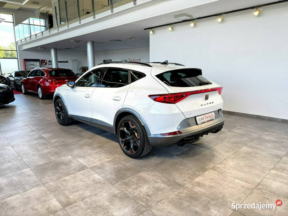 Cupra Formentor VZ 20TSI 245 DSG 2023 r salon I elektrycznie ustawiane fotele Myślenice