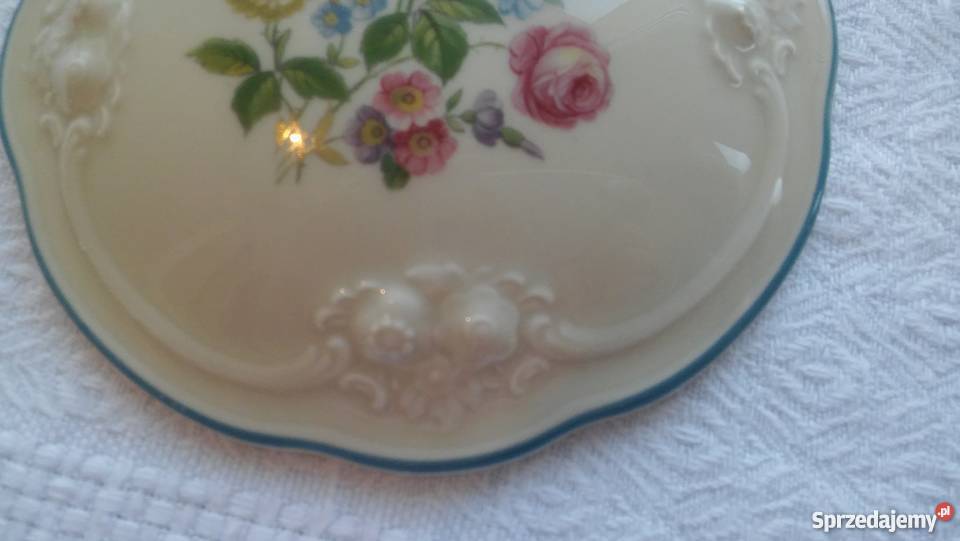porcelanowa pokrywka pokrywa porcelana cudo Gdańsk
