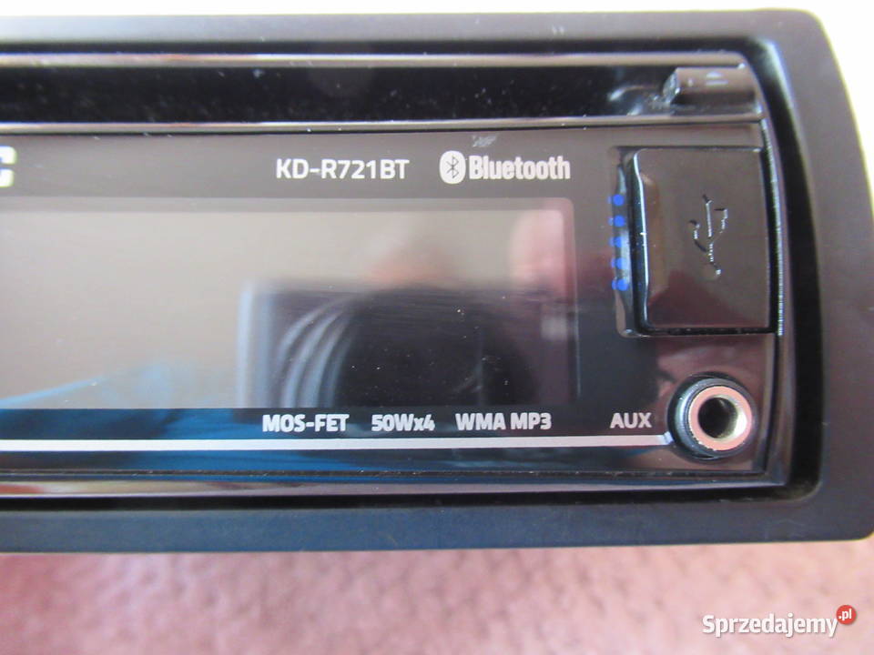 radio samochodowe JVC Bluetooth Wyposażenie wnętrza Bieliny sprzedam