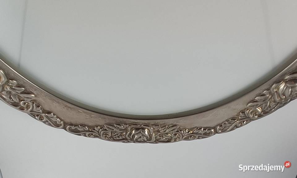 Stara posrebrzana taca do serwowania ciastek Brwinów