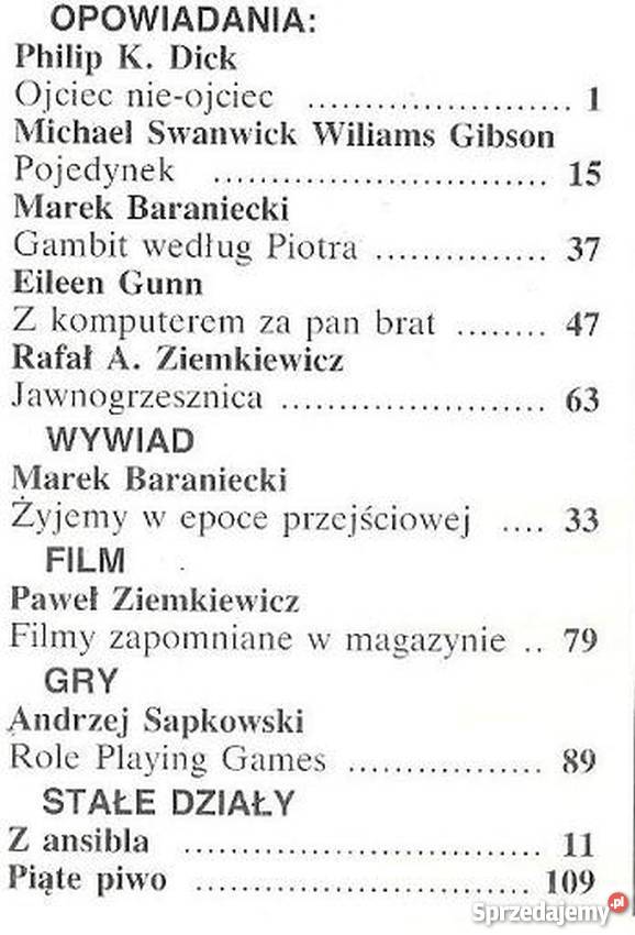 FENIX 1990 3 MAGAZYN LITERACKI Piła