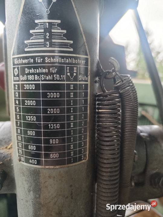 Wiertarka kolumnowa wielkopolskie Kalisz