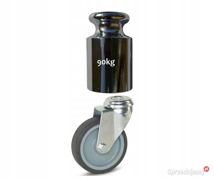 Zestaw Kół Obrotowych Hamulec 100mm360 Guma 4