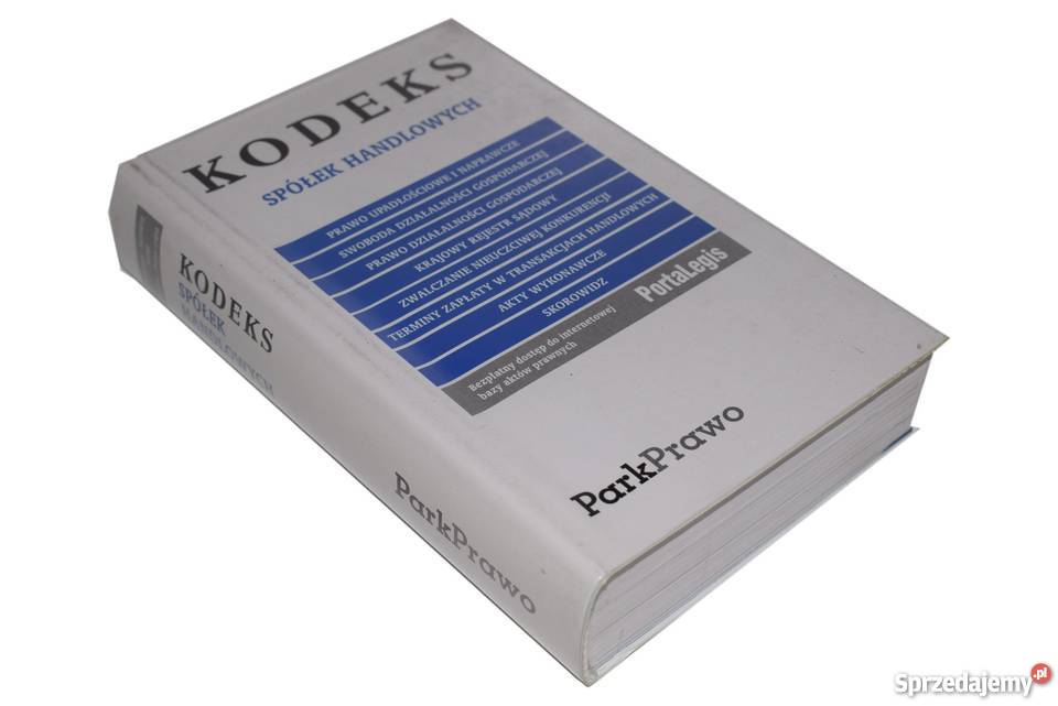 KODEKS SPÓŁEK HANDLOWYCH fa prawo i administracja Szczecin