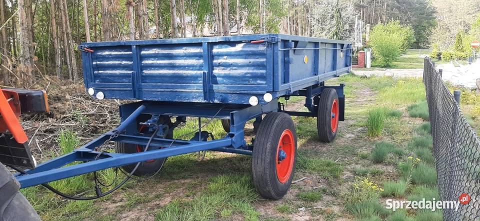 Przyczepa rolnicza Autosan b46 sztywna 45 tony Złoczew