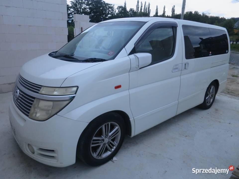 Nissan Elgrand 35 V6 nieuszkodzony