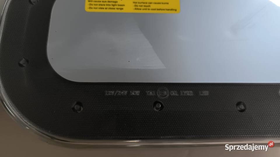 pomarańczowa belka ostrzegawcza LED lampa Gniezno sprzedam
