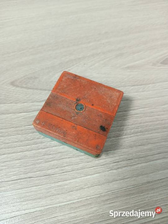 Stara miarka metr taśma zwijana MlKc 2m PZO z małopolskie