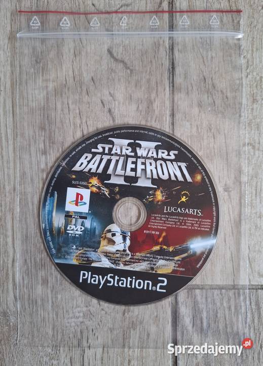 Gra Star Wars Battlefront II 2 2 PlayStation 2 Sony Playstation 2 Gry na konsole Żuromin