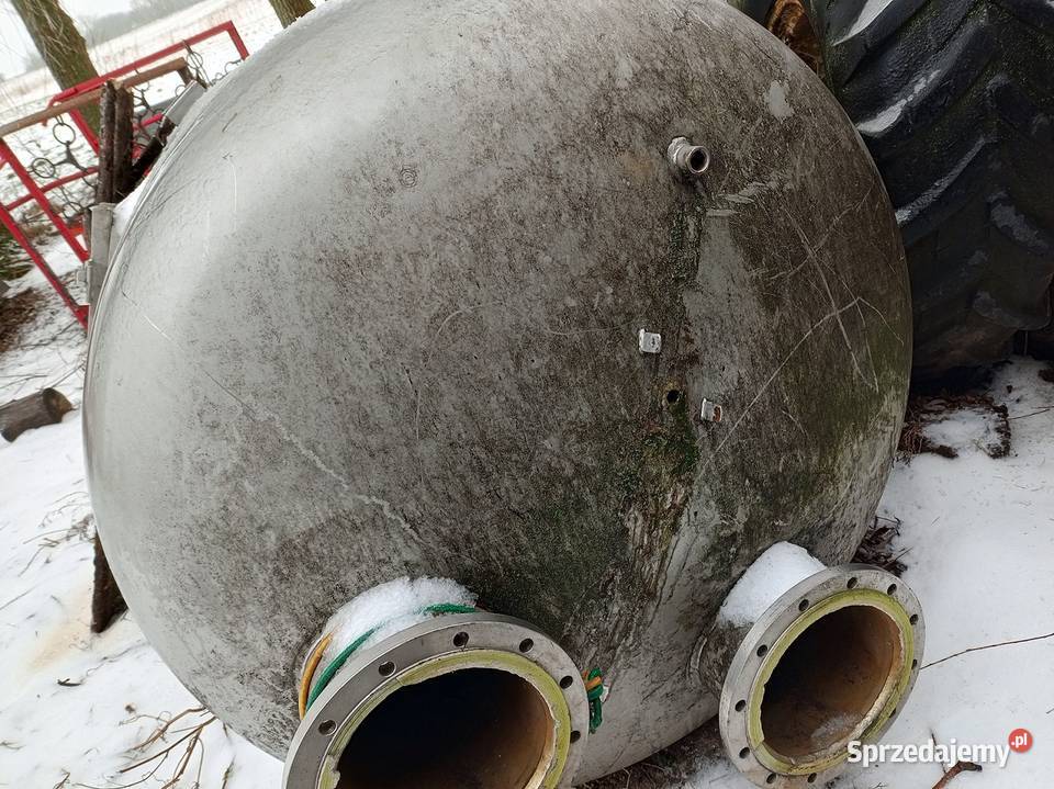 Zbiornik metalowy nierdzewka Wągrowiec sprzedam